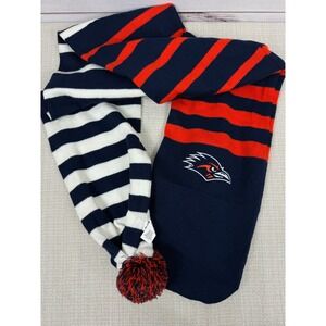 Forever‎ Collectibles Scarf UTSA Roadrunners Navy Blue Orange Striped